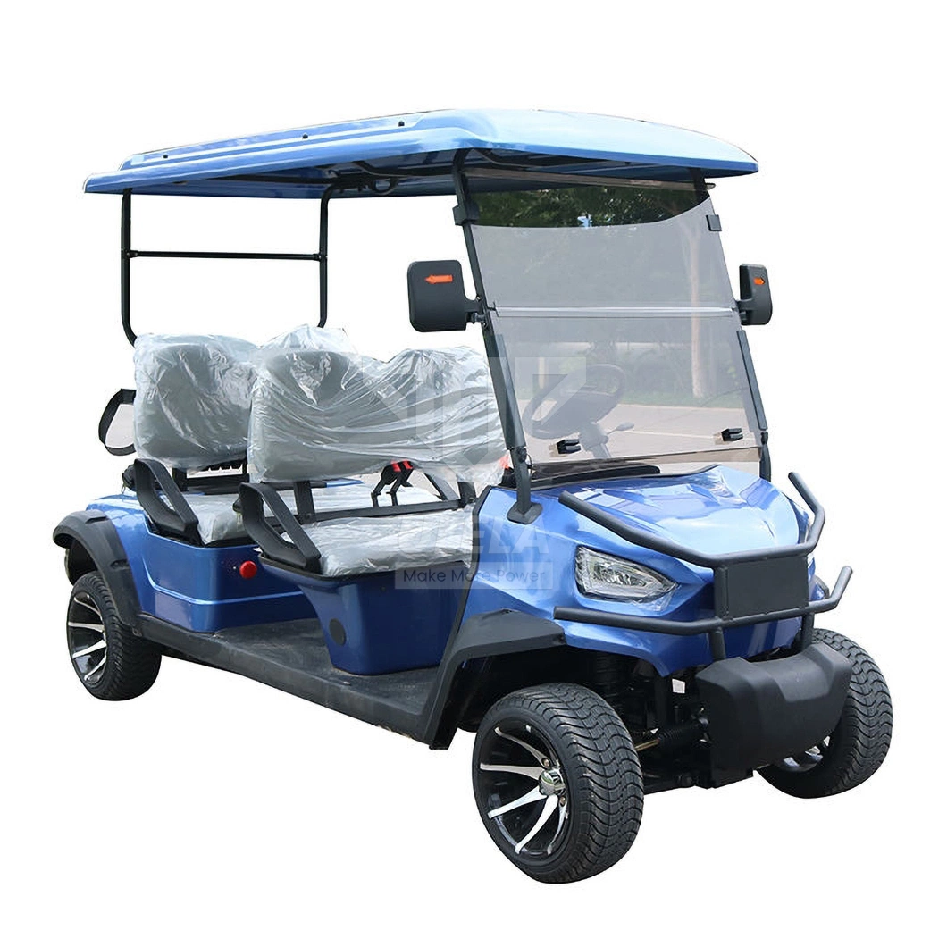 Ulela Electric Golf Cart Dealer 4.5kw/5kw Power Golf Carts off Road China 4 Seater 36 Volt Battery Lithium Golf Cart