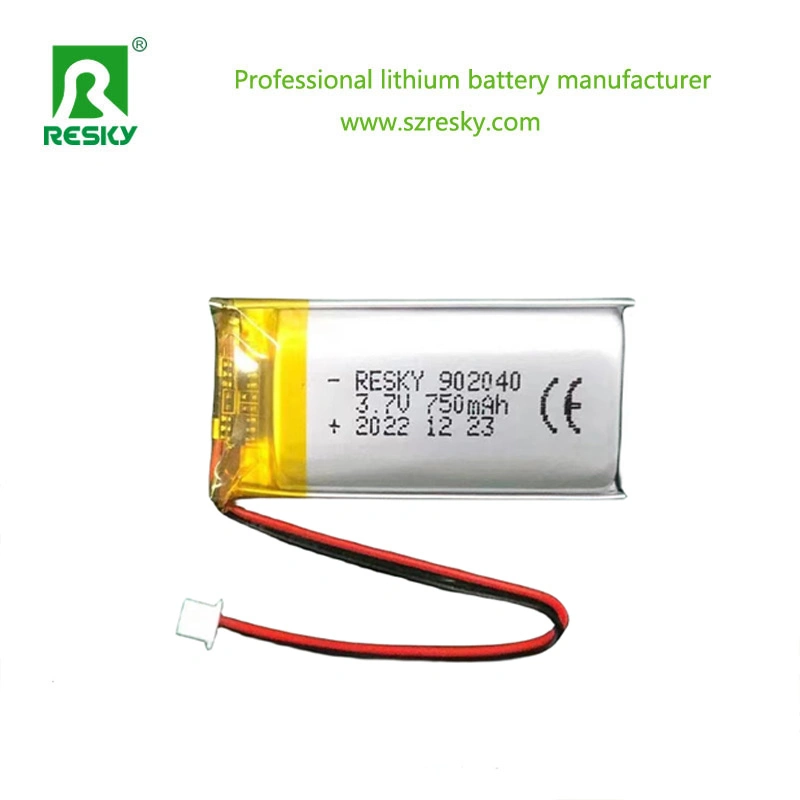 Jst Lipo Rechargeable Solar Storage Battery 803450 3.7V 1500mAh Flat Lithium Ion Polymer Power Battery for Medical Equipment