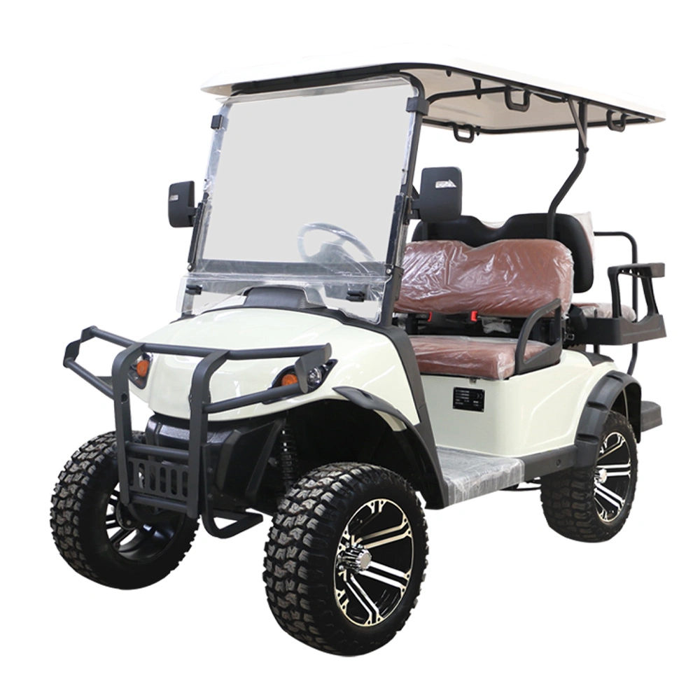 Chinese Electric 4 Wheel Drive Golf Cart Golf Buggy with LiFePO4 Battery and Charger