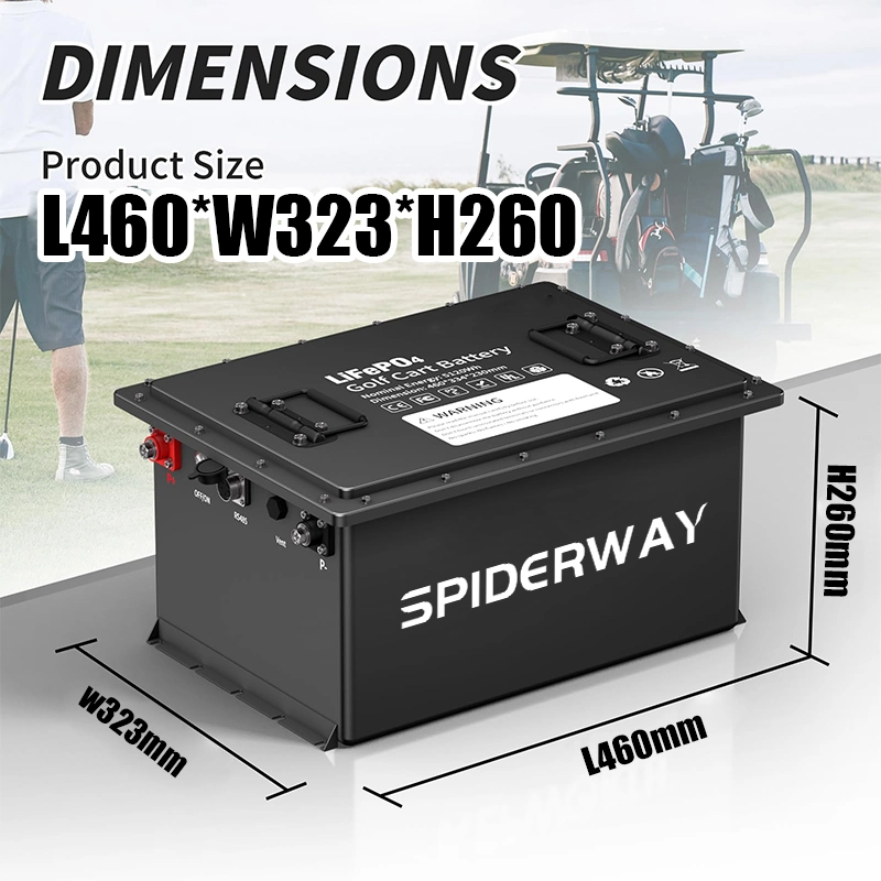 36V 105ah High Quality Lithium Ion Battery for Golf Carts