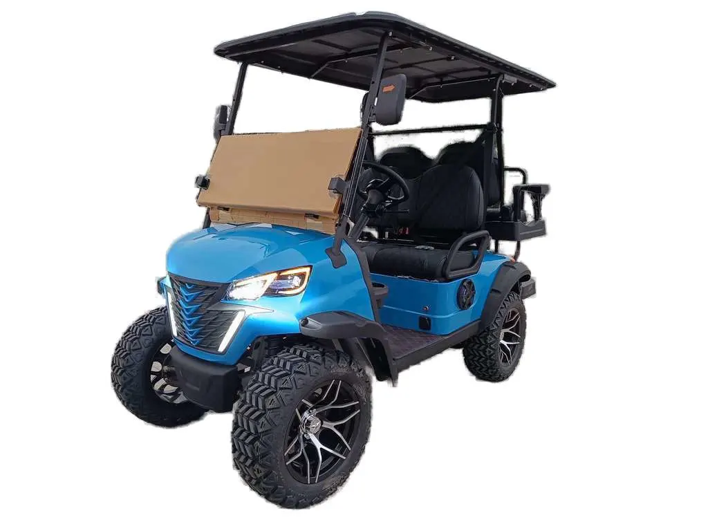 OEM for Sale 4 Seater Electric Utility Golf Cart 48V Lithium Battery Club Golf Cart