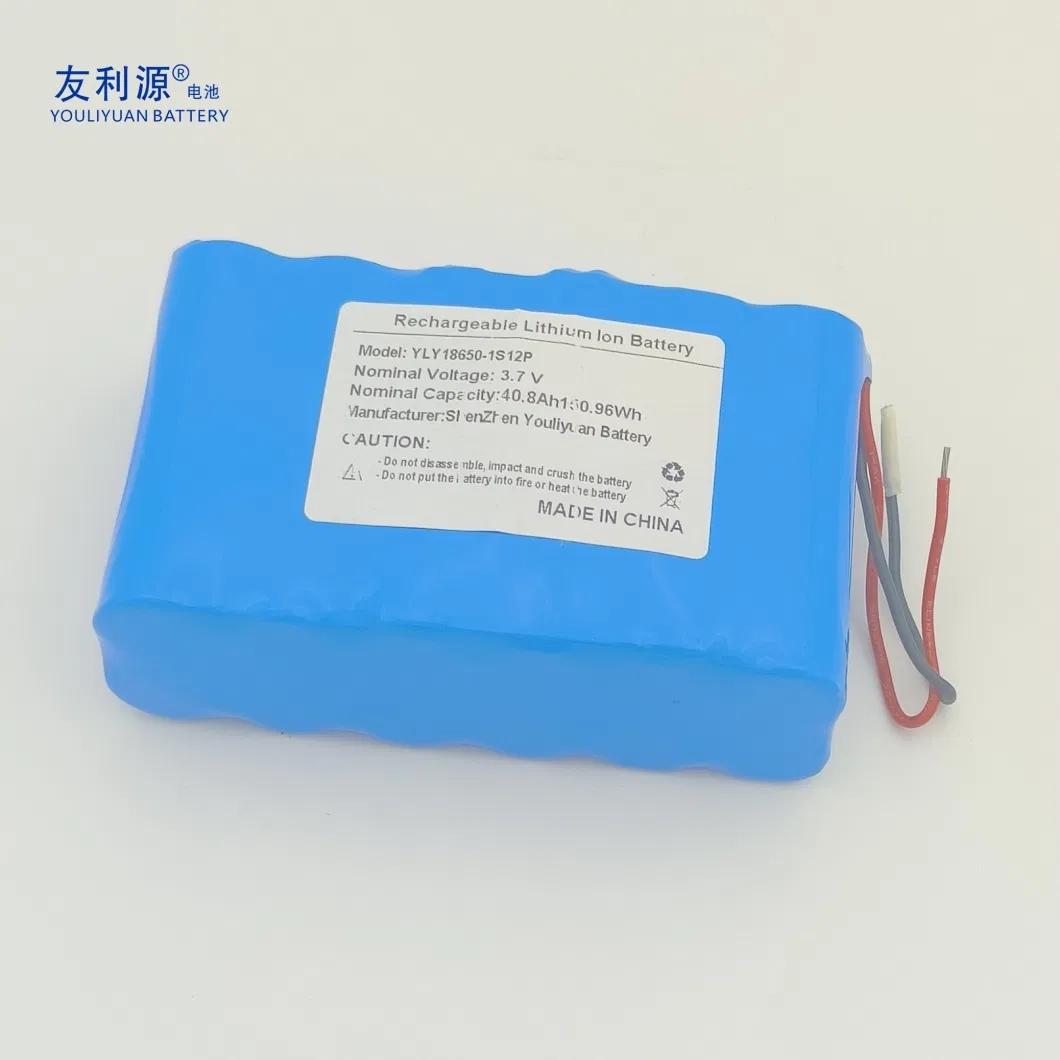 3.7V 40.8ah 150.96wh Intelligent Robot Battery Lithium Battery for Unmanned Restaurant Robot