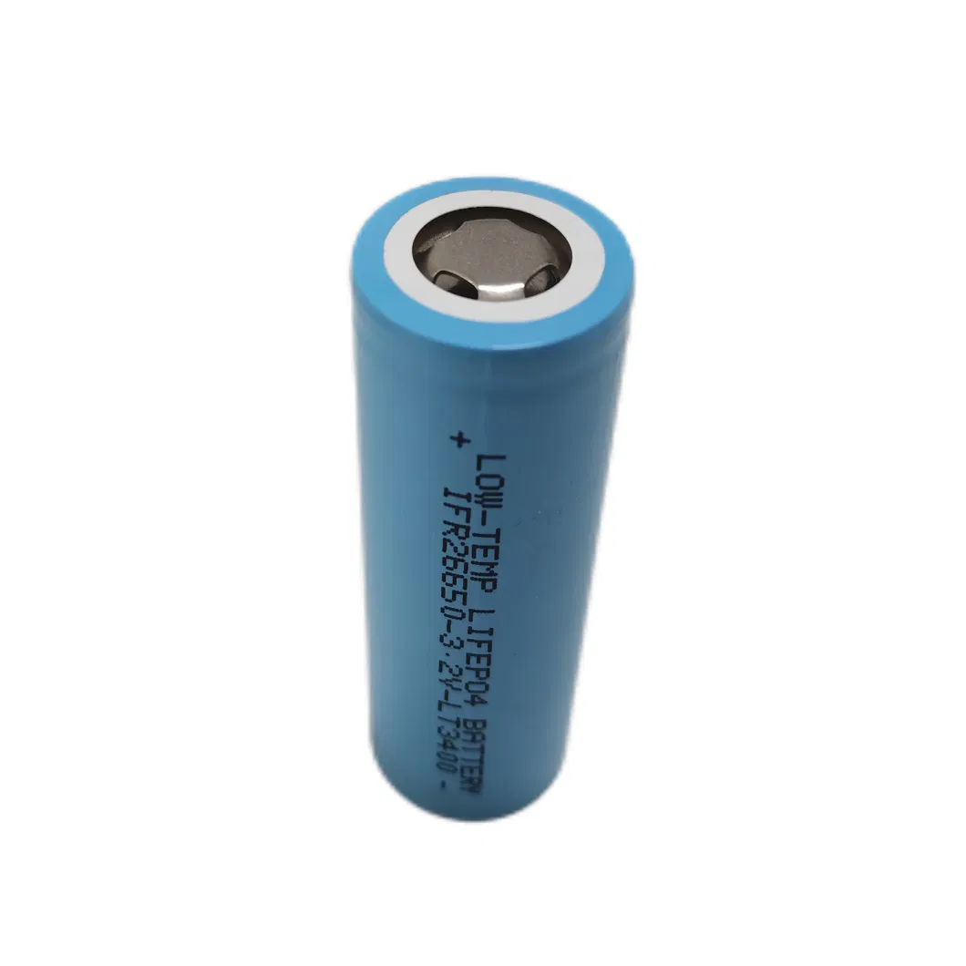 Ultra-Low Temperature Refrigeration Parts LFP 26650 Lithium Ion Battery-3200mAh (-20&ordm; C-60&ordm; C)