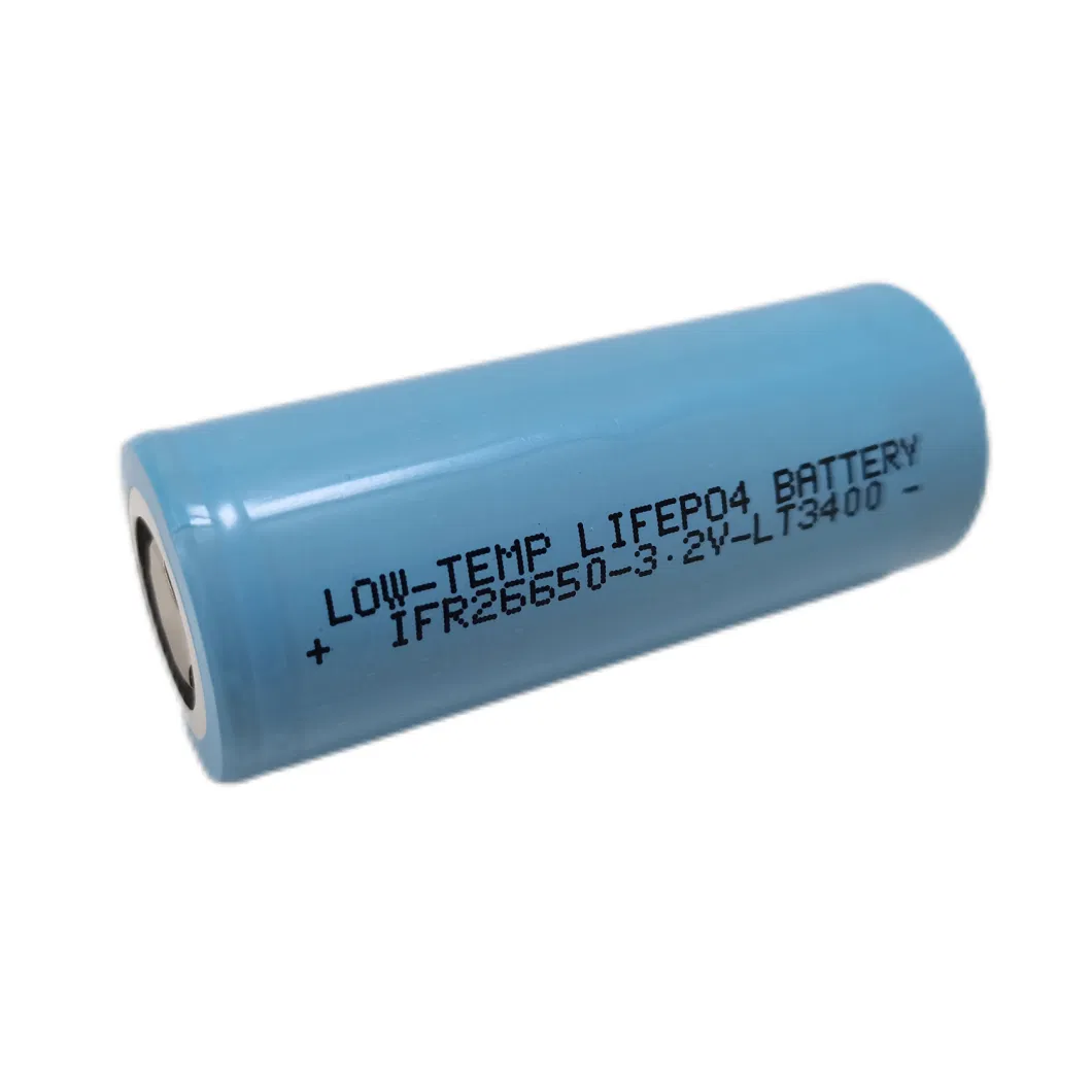 Ultra-Low Temperature Refrigeration Parts LFP 26650 Lithium Ion Battery-3200mAh (-20&ordm; C-60&ordm; C)