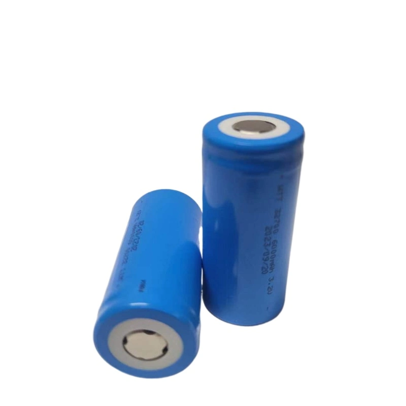 a+ LiFePO4 Cells 32700 3.2V 5800mAh 6000mAh Cylindrical Lithium Solar Battery for Medical Device/UPS/Power Station/Solar Street Light