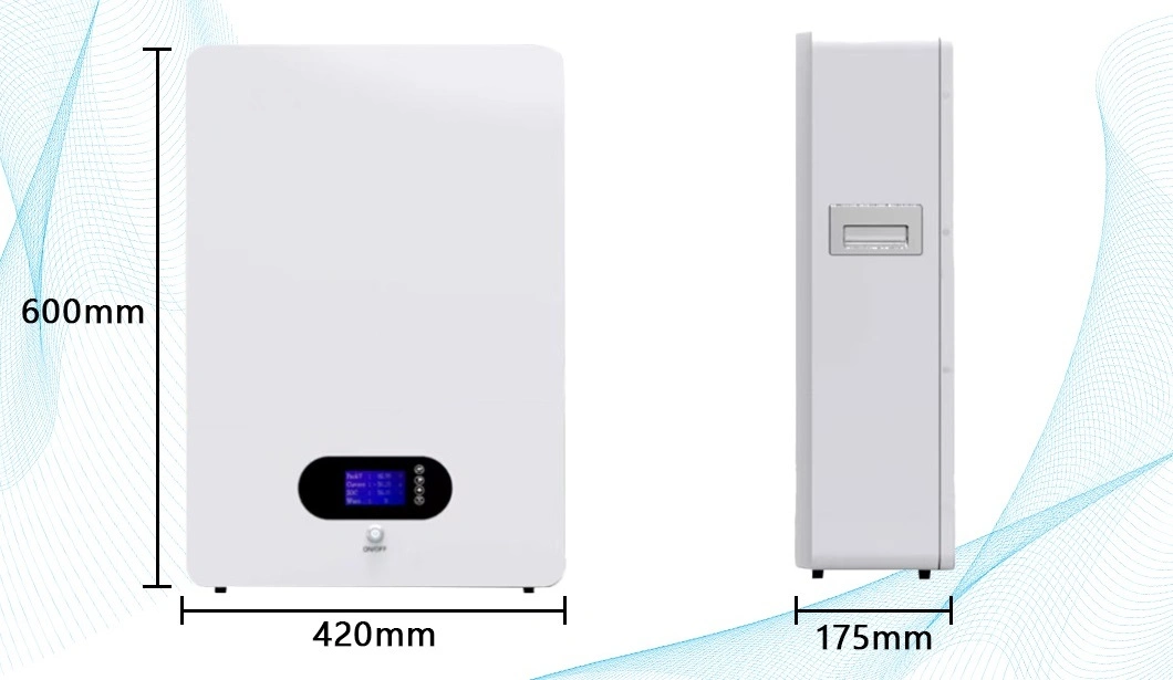 Home Solar System 51.2V 100ah 5kwh 48V LiFePO4 Lithium Ion Battery Powerwall