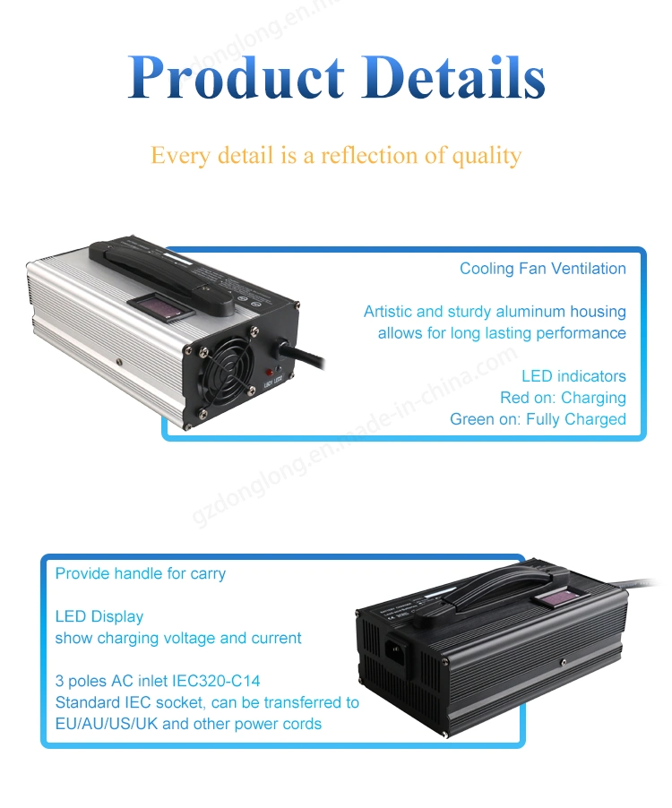 900W 36V18A Electric Car Onboard Charger for Lead Acid Battery