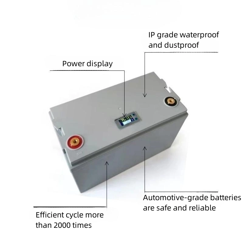 Lithium Ion Battery 12V 50ah Solar Storage Inverter Battery for Home Energy Storage Mobile Power Supply