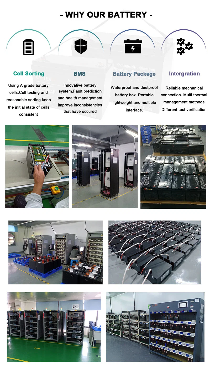 Leaderspower 10kwh 15kwh Battery with Bluetooth Connectivity: Reliable Energy Solution for Solar Applications