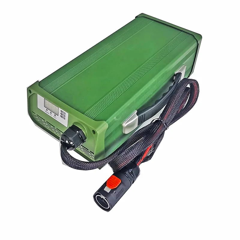 DC 72V 73V 15A 1200W Low Temperature Charger for 20s 60V 64V LiFePO4 Battery Pack with Pfc with CE for Electric Golf Cart Garden Tools with CE