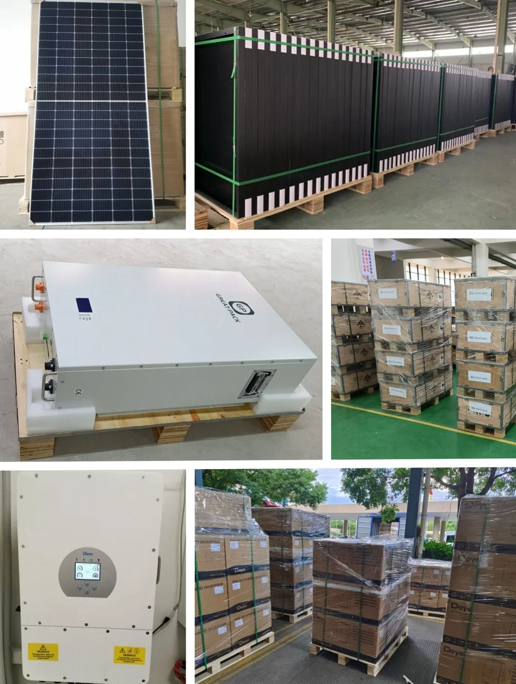 Europe Use Solar LFP Battery Storage Solution Hybrid on Grid System Sun Energy 5kw 10kw 12kw