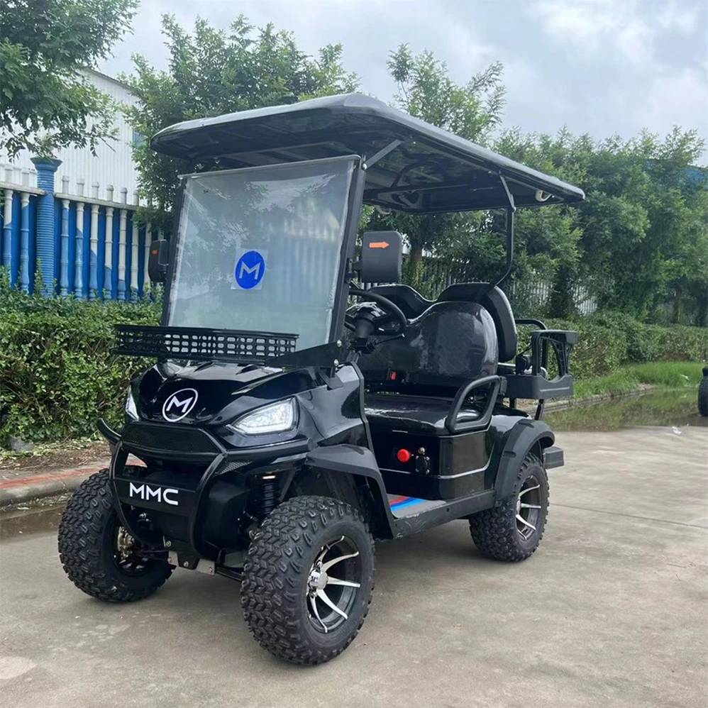 Best Cozy 2 4 6 Seat Golf Carts Electric 48V/72V Lithium Battery Sightseeing Bus Club Car Golf Trolley 4kw/5kw Golf Scooter