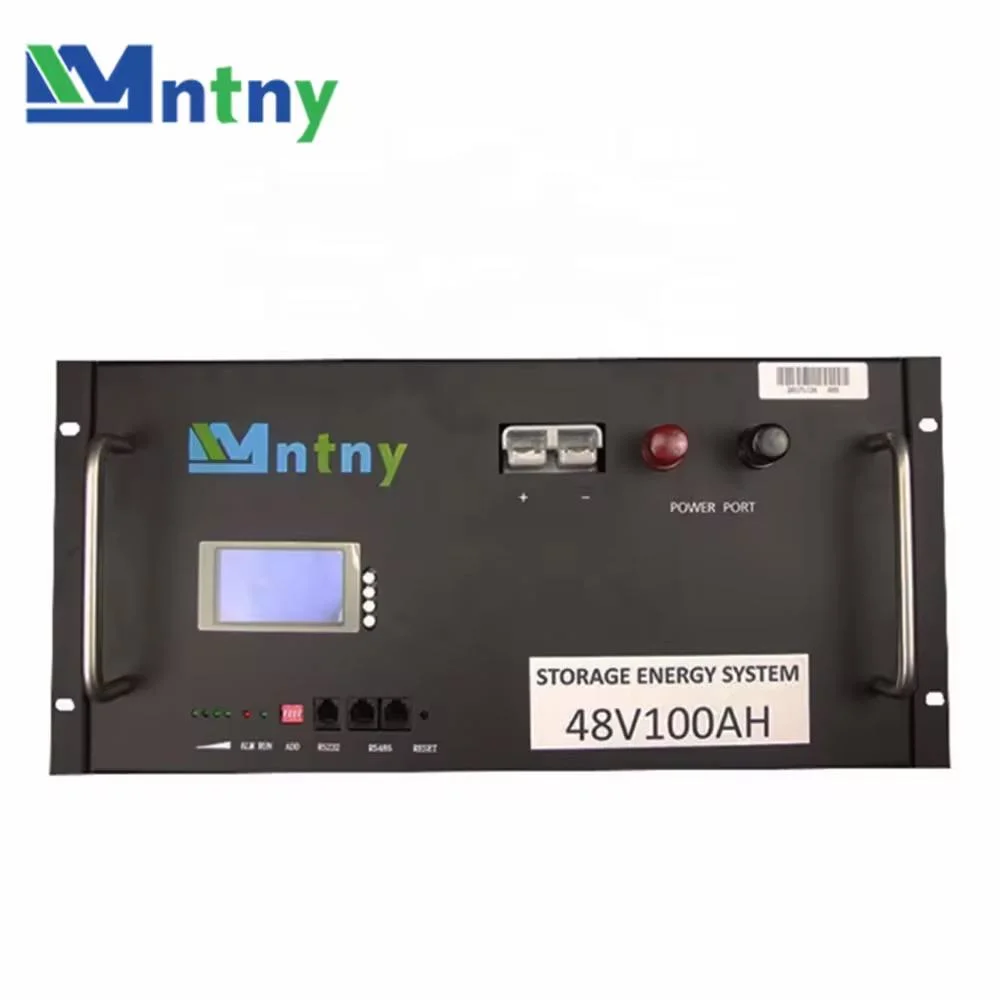 Cnntny 48V 100ah Rack Mount LiFePO4 Solar Storage Battery Pack for Home Battery 5kw