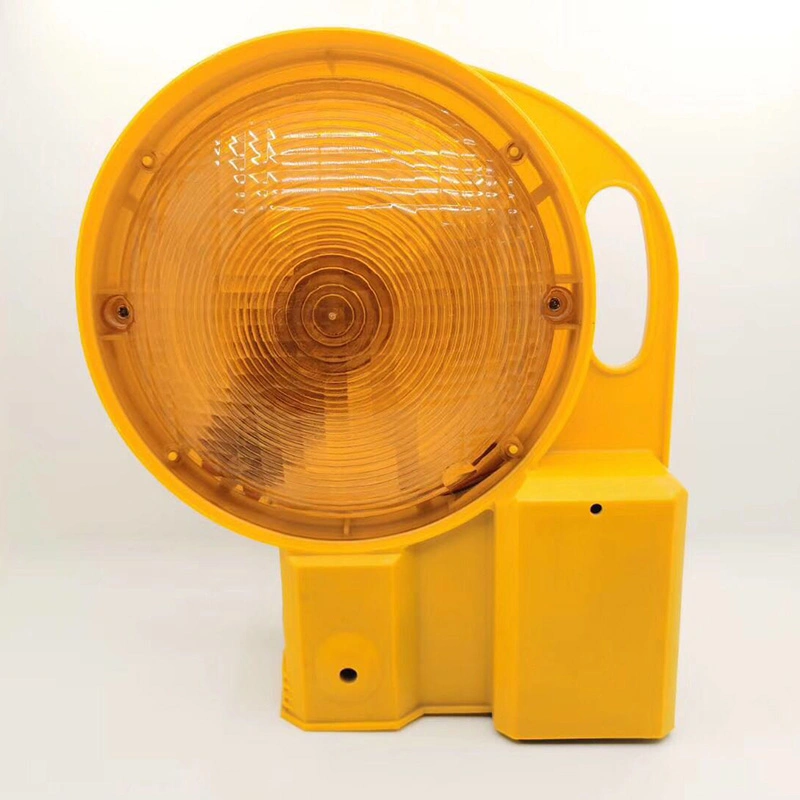 European Style Battery Power Warning Light for Roadway Construction