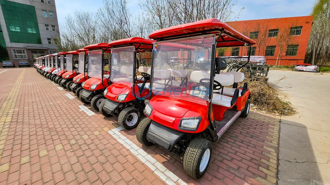 Windshield Buggy Malaysia Gulf Car 36V Lithium Battery Manual Transmission Carts Electric 4 Seater 6 Person Golf Cart