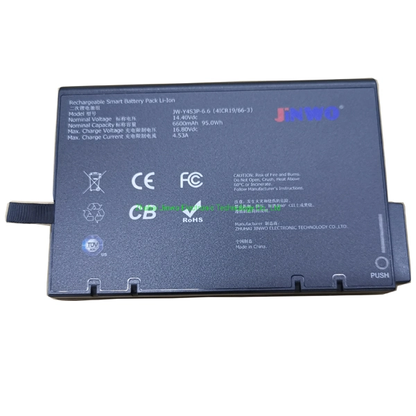 Portable Oxygen Generator 14.4V 6600mAh Standard Smbus Lithium Ion Battery Smart Li Ion Battery