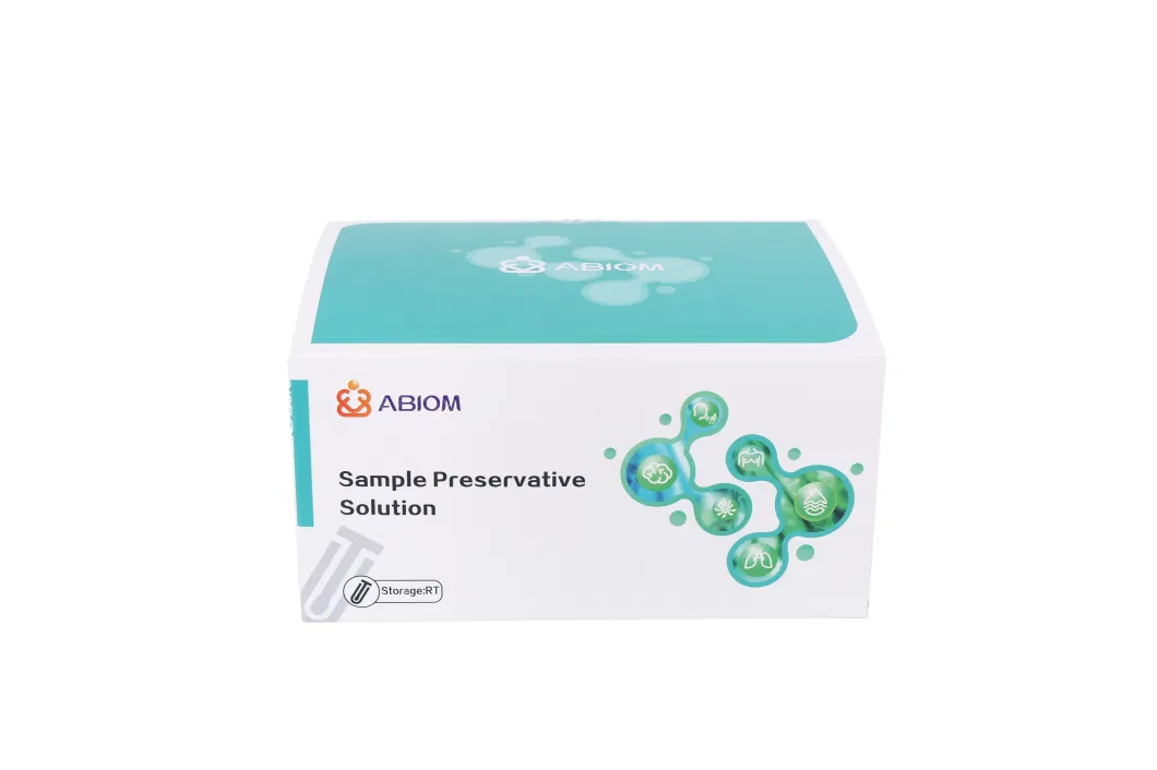 Sample Preservative Solution with Swab Sputum Fresh Tissue