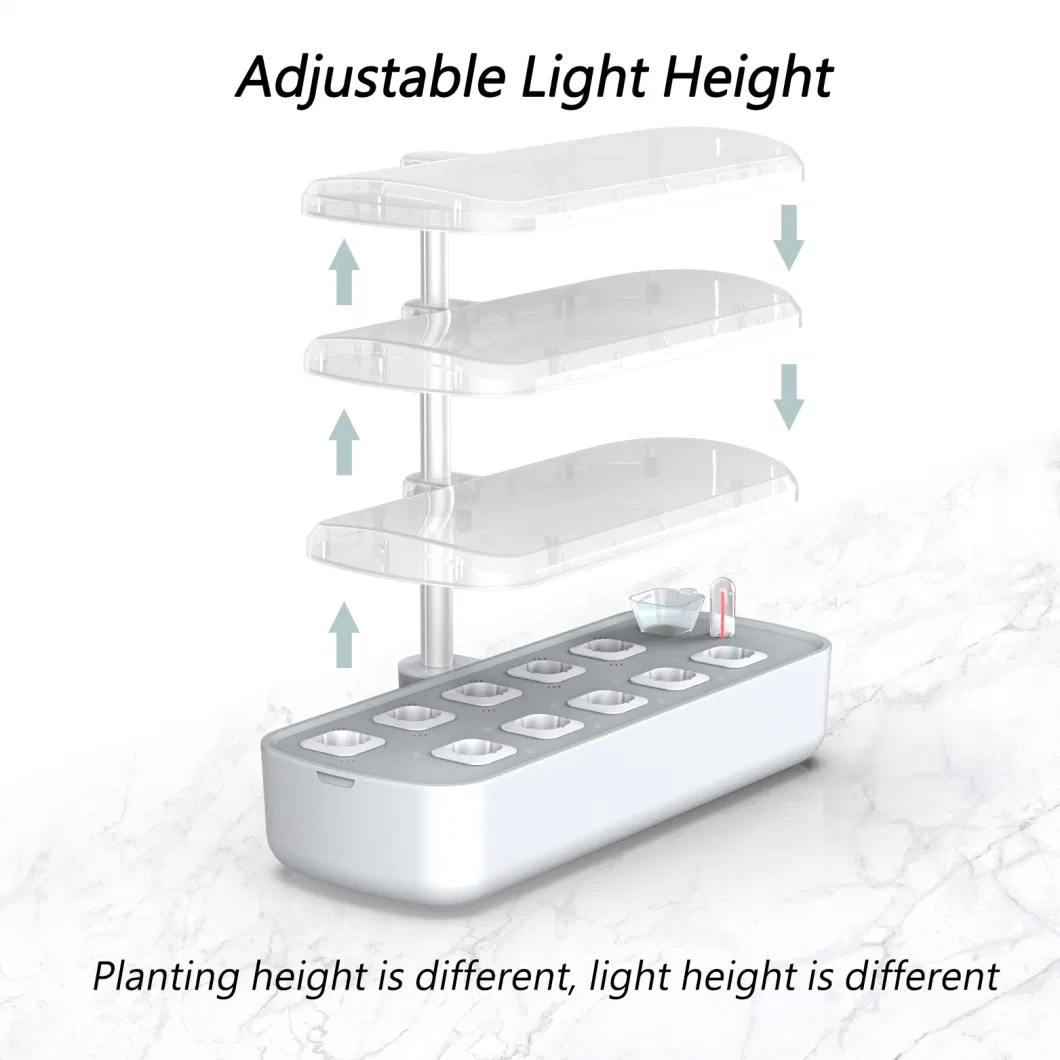 Environmental Protection and Energy Saving Home Office Healthy Green Pollution-Free Plant Growth Intelligent Hydroponic Planting