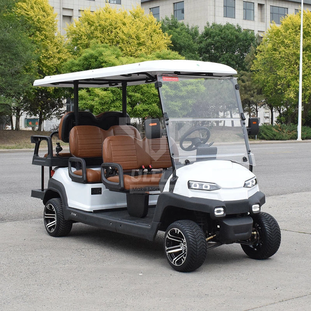 Ulela Largest Golf Cart Manufacturers Gear-Driven Golf Buggy Electric 12 Seat China 6 Seater Lightweight Electric Golf Cart