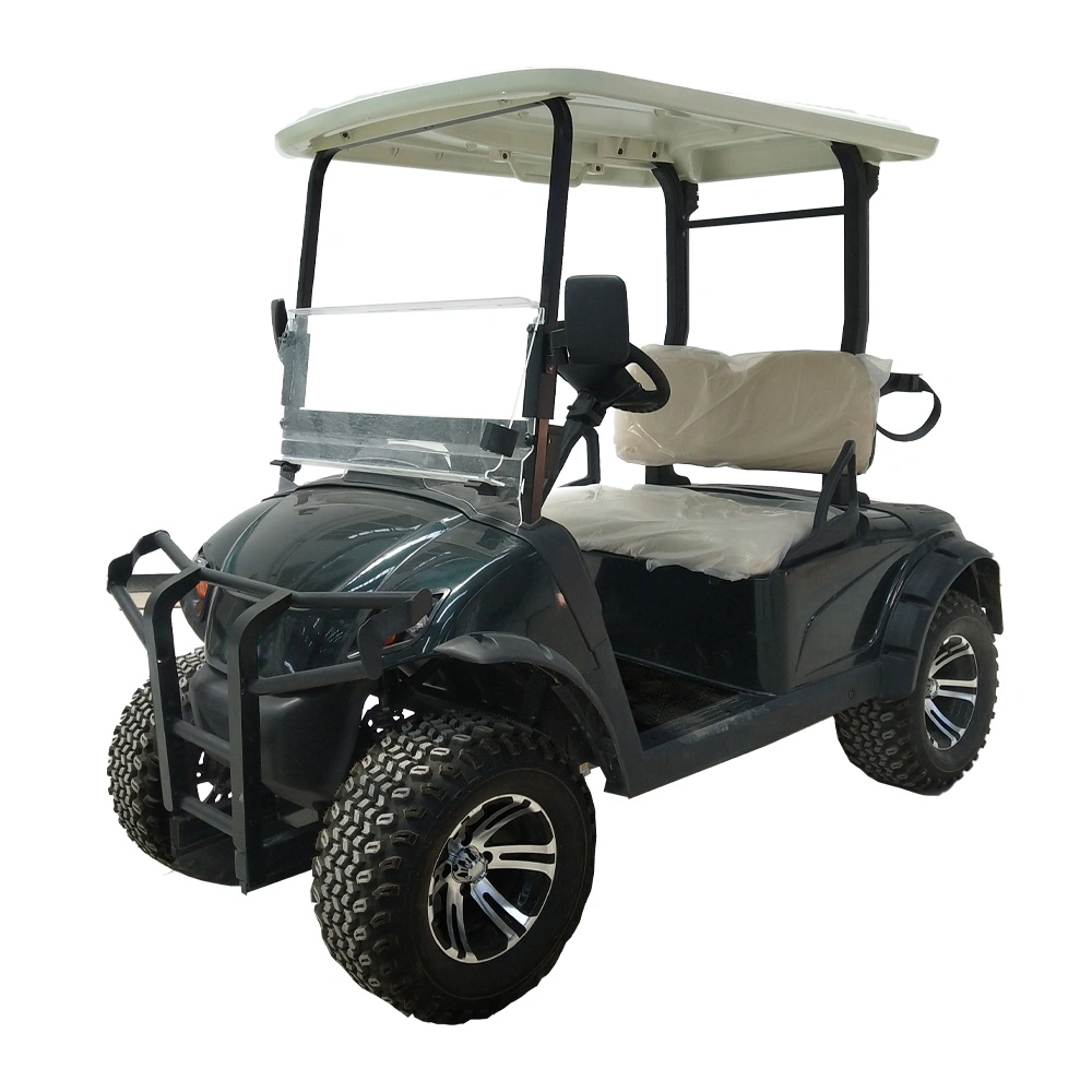 4 Person Electric Golf Cart with 51.2V 105ah Lithium LiFePO4 Battery