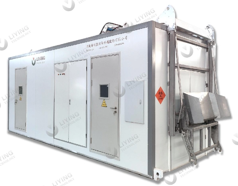 Zero Emission Medical Waste Microwave Disinfection Mobile Disposal Treatment Equipment Vehicle Manufacturer