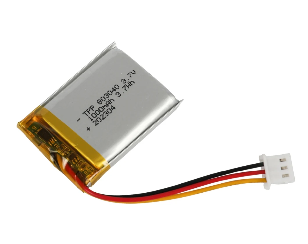 1000mAh Li-Polymer Battery for Medical Device Un38.3 Certified