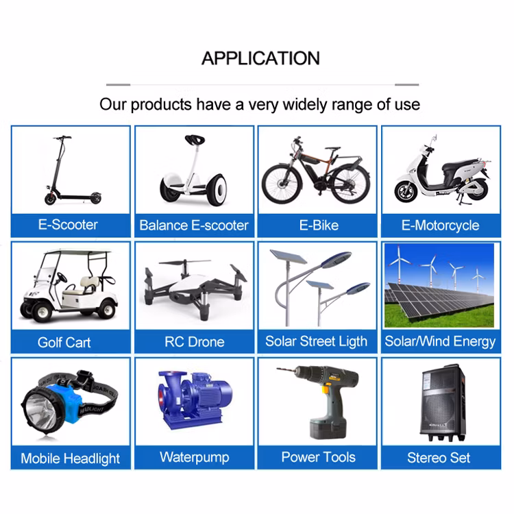 18 Years Factory ODM&OEM Electric Scooter Waterproof Battery Bag 48V 13s2p 3642V Lithium 128513 Forklift 36V 18650 Pins Prices Solar Batteries in Egypt