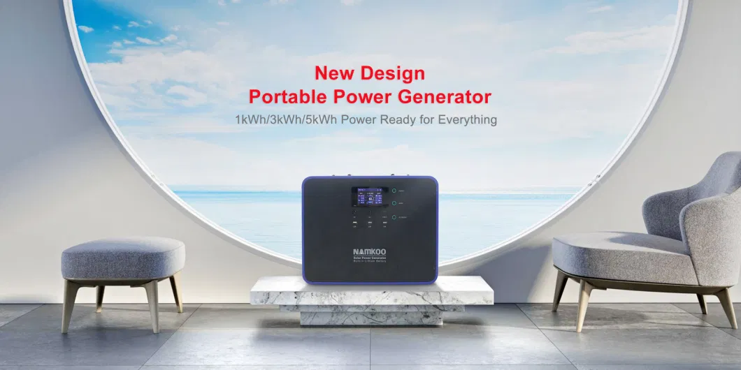 Outdoor Energy Storage Station Power Bank Electricity Supply 1000W Portable Power Station for Emergency Power Supply