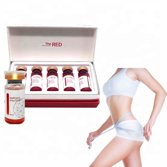 The Red Ampoule Solution Dissolve Body Fat Slimming Fat Dissolving Lipolytic Solution