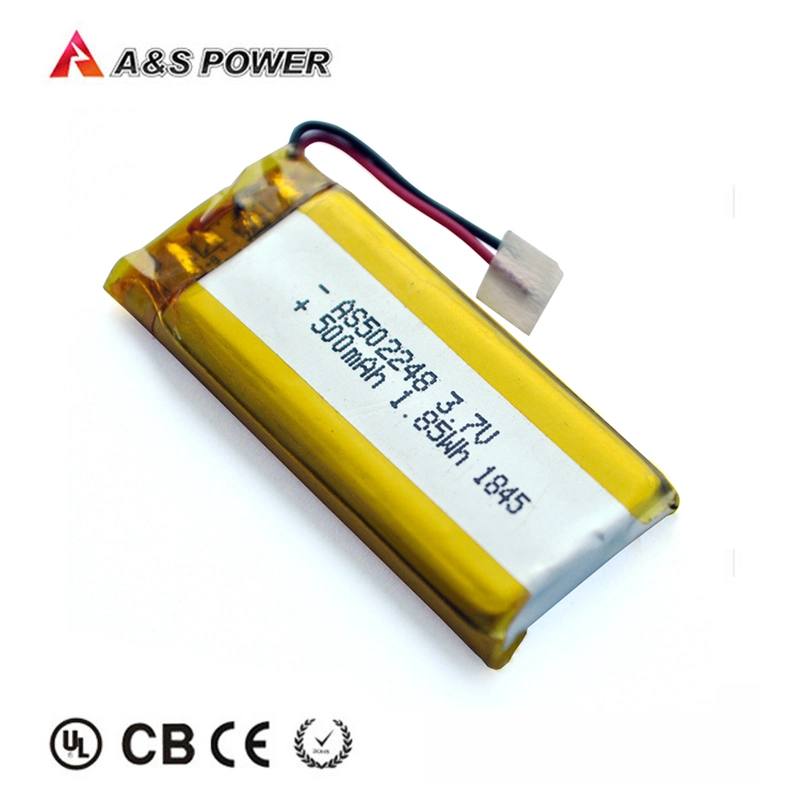 Wholesales Medical Device Storage Battery 552048 Lithium Battery 3.7V 500mAh Lipo Batteries