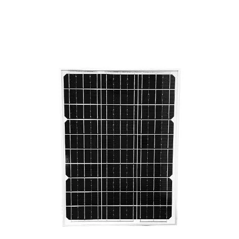 50W 18V (Volts) Monocrystalline PV Module High-Efficiency Battery Maintainer Power for Battery Charging of Boat RV Camper SUV Solar Panel