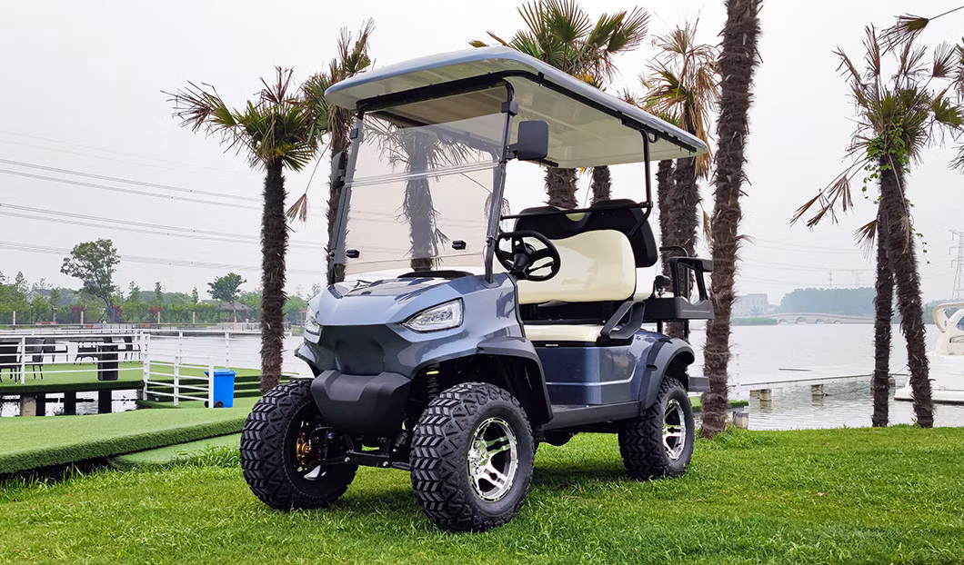4 Wheel 72V 4kw Lithium Battery 4 Seater 4 Person off Road Street Legal Hunting Club Car Bus Sport Sightseeing Electric Golf Carts Dune Utility Vehicle Buggy