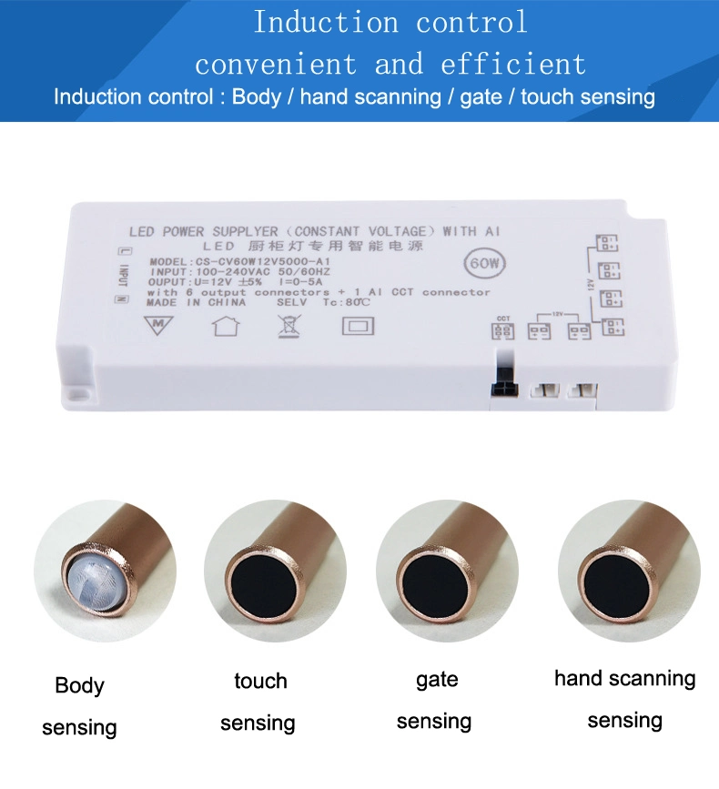 OEM ODM Factory Supply Cabinet Lighting Driver Constant Voltage 24W LED Driver