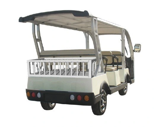 Vehicle Golf Battery Power Trolley Tourist 48V Voltage Electric Sightseeing Bus Lt-S8