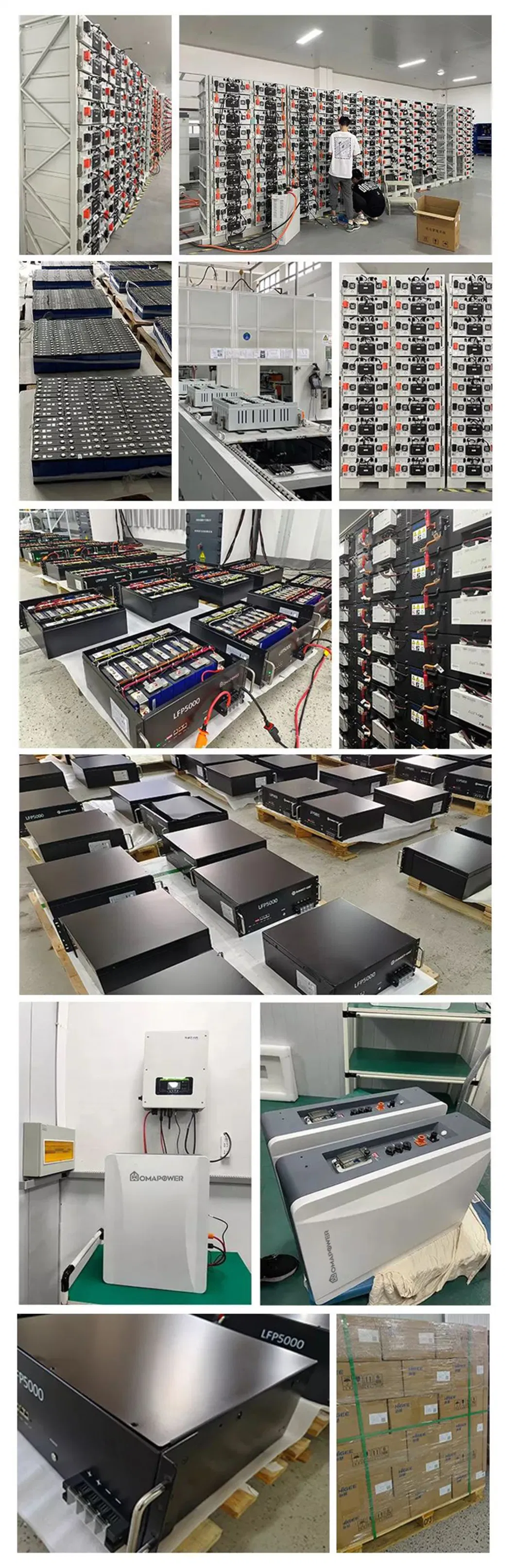 Hot Sale Growatt Gbli6532 Lithium Battery 51.2V 6.5kwh LiFePO4 6000 Cycle Solar Battery with Superior Safety