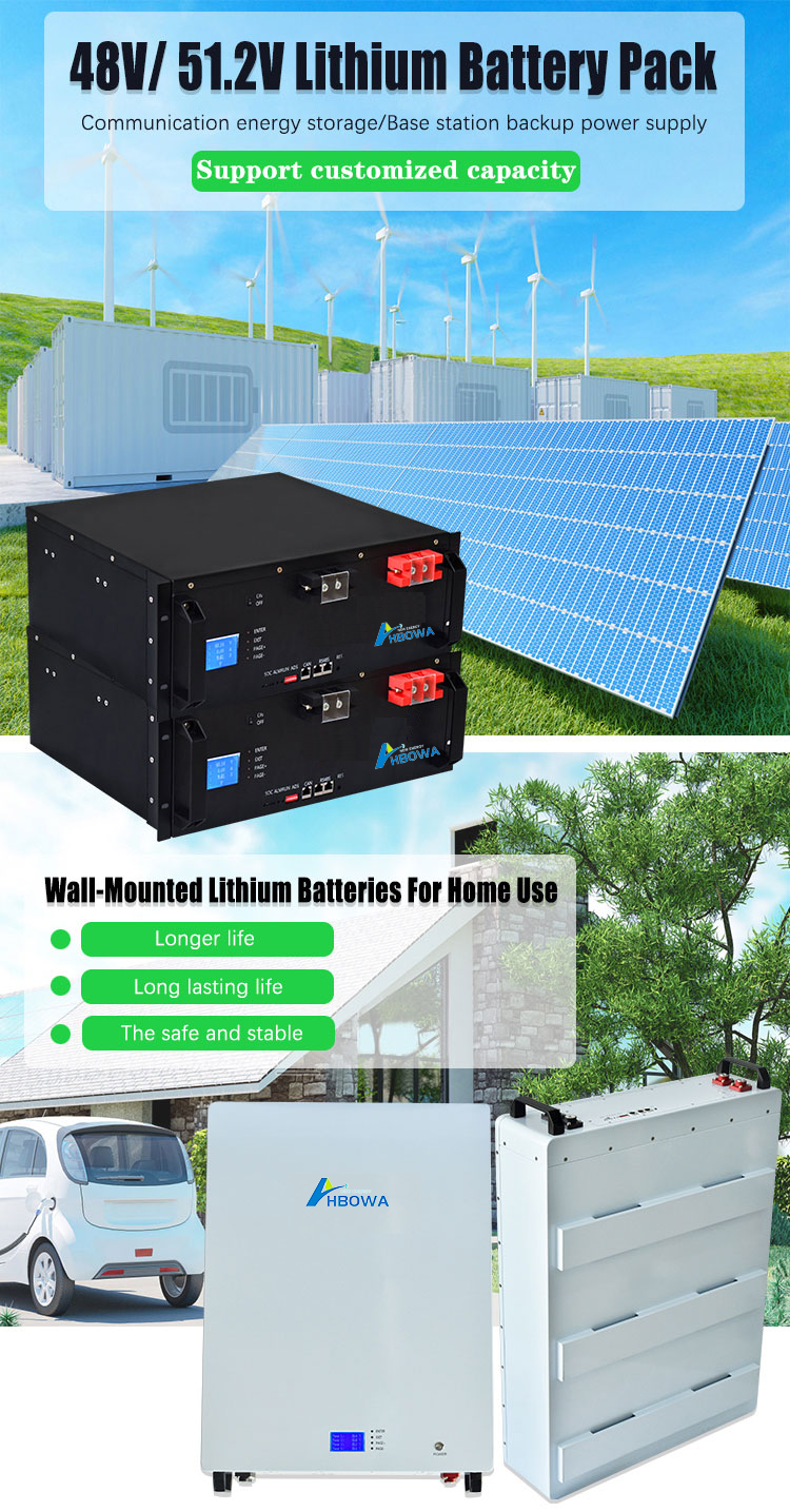 OEM Li-ion Lithium 48V 100ah 200ah LiFePO4 Electric Forklift Solar Energy Storage Battery Pack