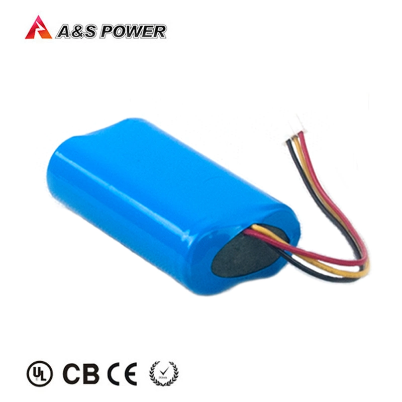 18650 Rechargeable Lithium Ion Battery 7.4V 2600mAh Li-ion Battery Pack for Medical Device