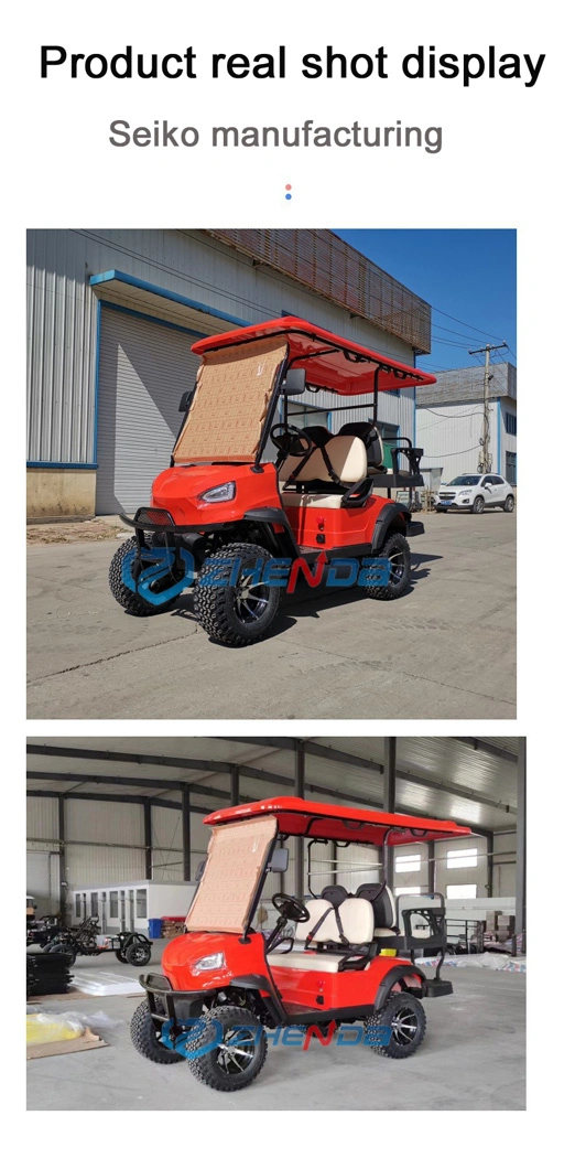 Windshield Buggy Malaysia Gulf Car 36V Lithium Battery Manual Transmission Carts Electric 4 Seater 6 Person Golf Cart