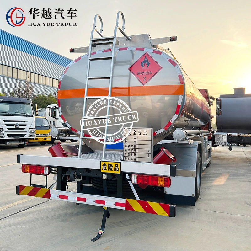 FAW J6l 4X2 220HP 12000 Liters Aluminum Fuel Tank Oil Transport Truck Diesel Gasoline Delivery Vehicle