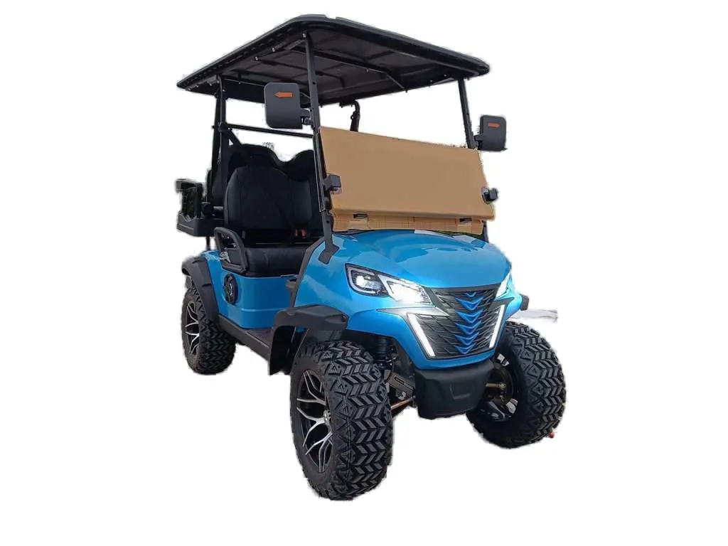 OEM for Sale 4 Seater Electric Utility Golf Cart 48V Lithium Battery Club Golf Cart