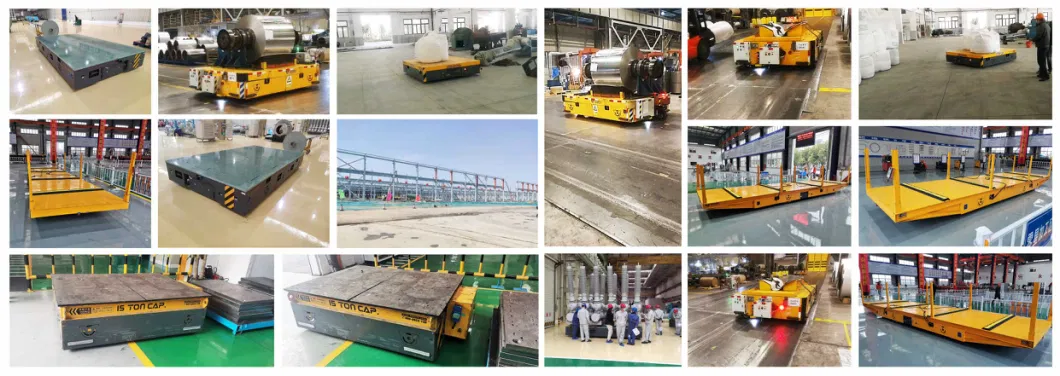 Battery Operated Steerable Material Industrial Mold Agv Die Trackless Electric Transfer Cart