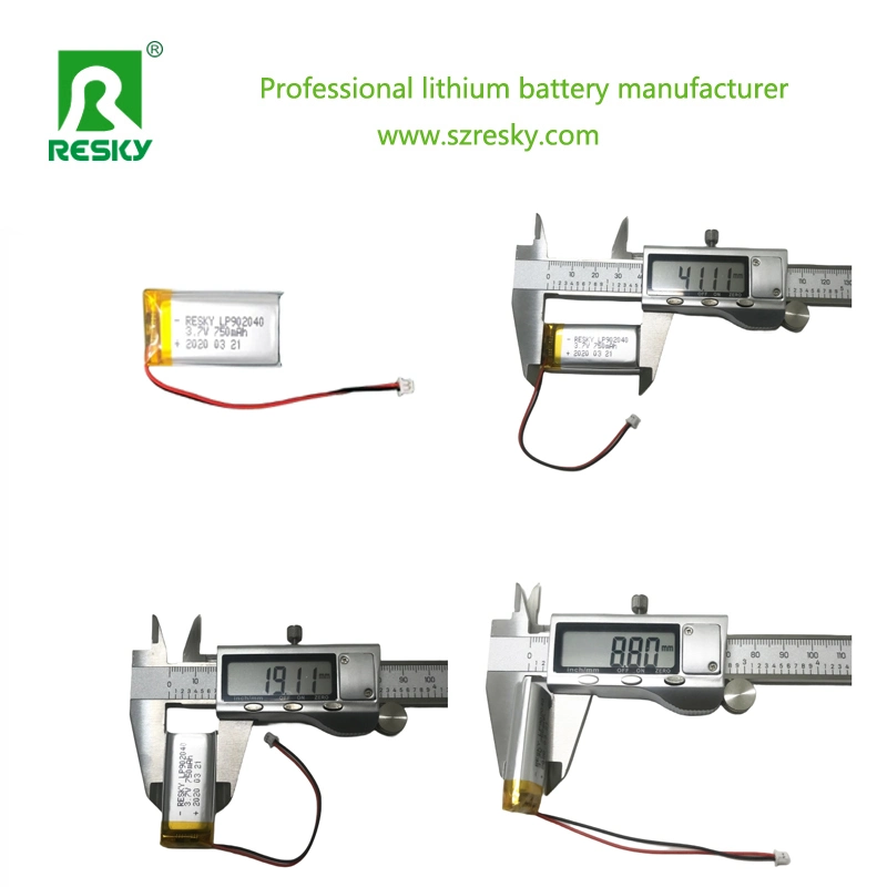 Jst Lipo Rechargeable Solar Storage Battery 803450 3.7V 1500mAh Flat Lithium Ion Polymer Power Battery for Medical Equipment