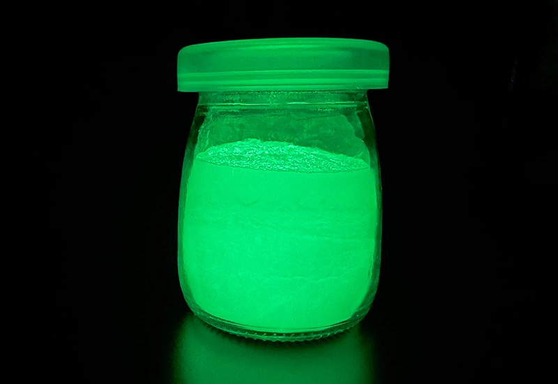 High Brightness Yellow Green Luminous Glow in Dark Pigment