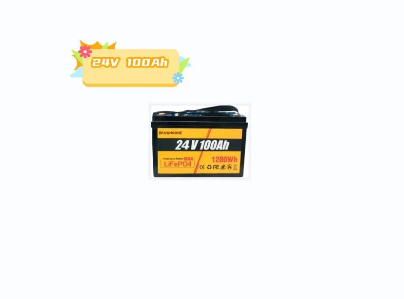 Hot Selling Wholesale 24 Volt Lithium Ion Batterie 100ah LiFePO4 Battery 24V 100ah Golf Cart Batteries