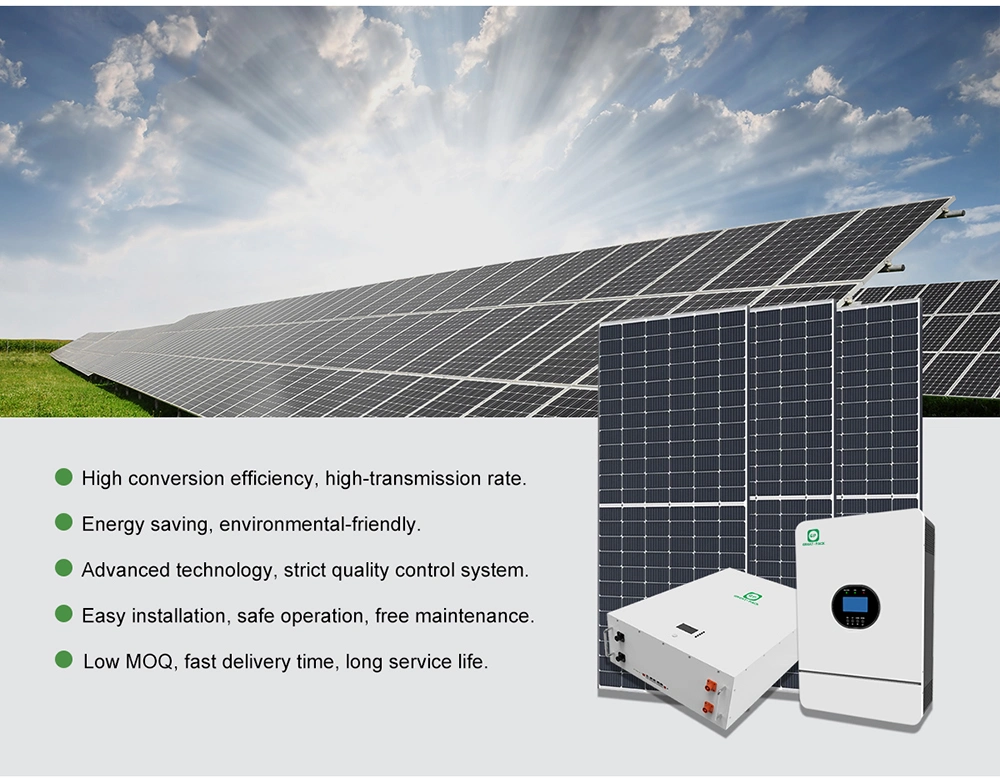 Portable Generator Sun Power Station Home Home 48V 5kw Full Kit All-in-One off Grid Solar Energy Storage System