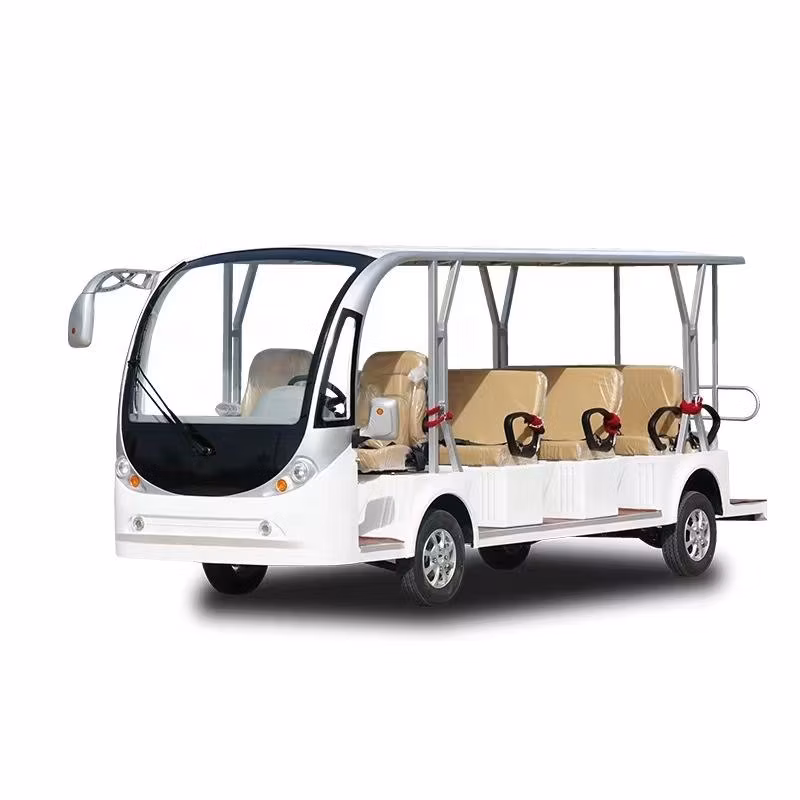 14 Seats Battery Operated Golf Cart Factory 450km Long Range LFP Lithium Battery Price Tourist City