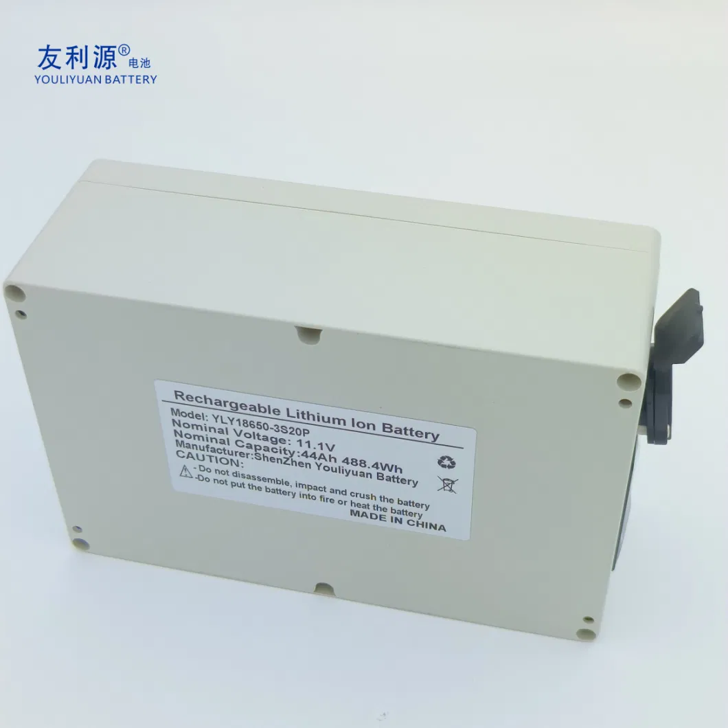 Rechargeable Energy Storage Solar Lithium Battery 12V 44ah Customized Li-ion Battery Pack 18650 Battery Solar Battery UPS Battery Medical Device Battery