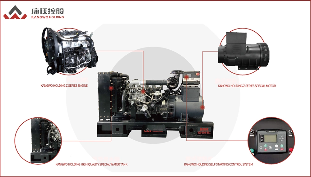 Customizable 1100kw 1200kw 1300kw Power Systems Turbo Charger Diesel Generator