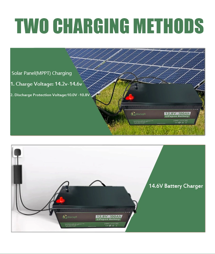 Rechargeable Storage Batteries Lithium 12V 100ah Battery Packs