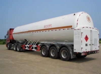 Export Various Models of Liquefied Natural Gas Transport Vehicles